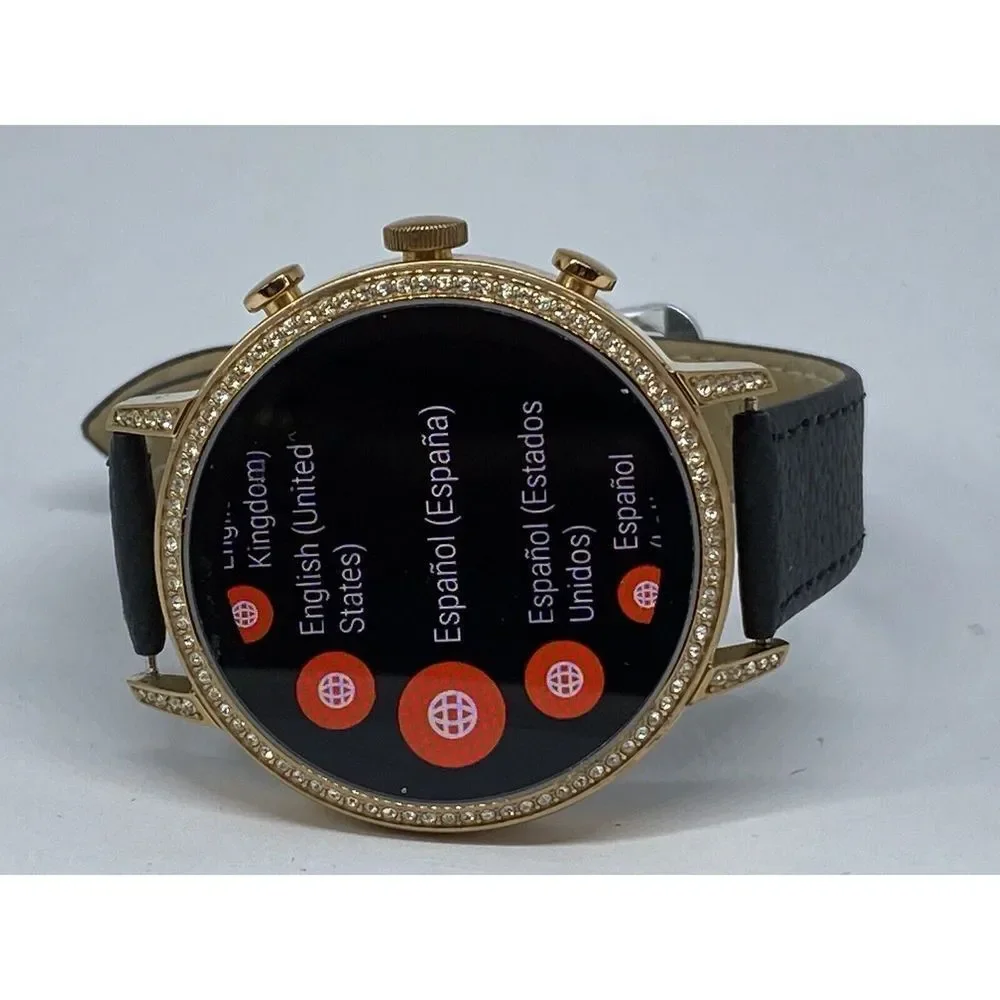 Fossil Gen 4 Authentic Digital Dial Smart Watch Custom Band FTW6011 BA333